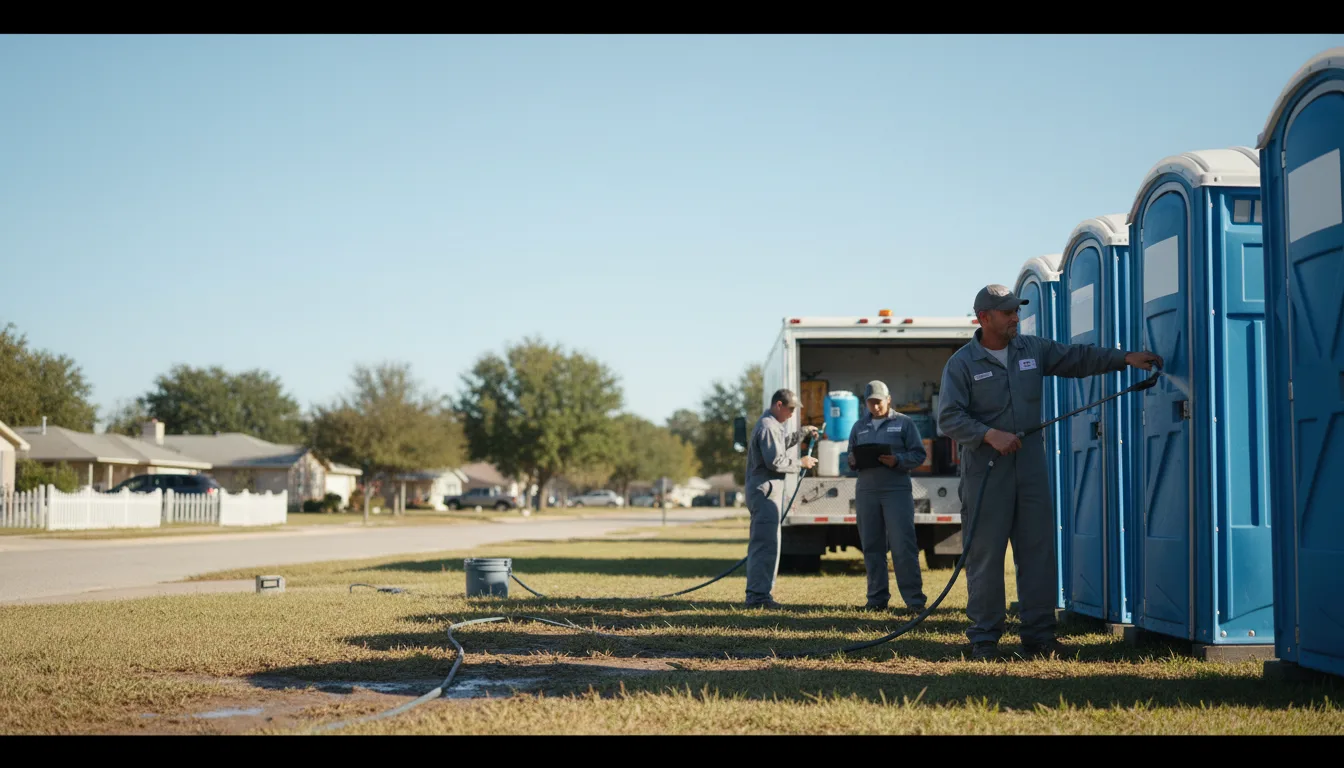 Long-Term Portable Toilet Rental in Clover, SC near me